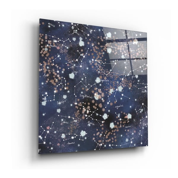 Stikla glezna Insigne Celestial, 40 x 40 cm