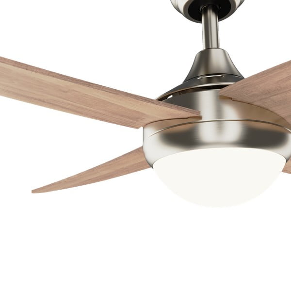 Gaiša dabīga toņa griestu lampa ar taimeri/ar ventilatoru ø 13 cm Achilia – SULION-image-2