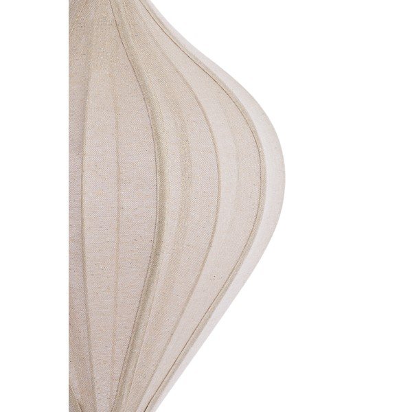 Dabīga toņa piekaramā lampa ar auduma abažūru Pasto – Light & Living-image-3