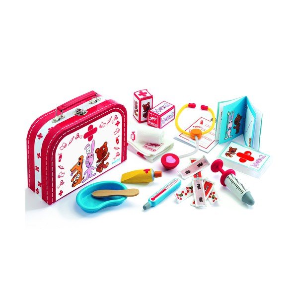 Bērnu rotaļu ārsta futrālis ar piederumiem Djeco-image-1