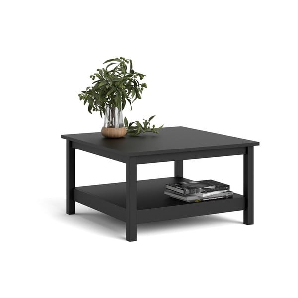 Melns žurnālgaldiņš 81x81 cm Madrid – Tvilum-image-4