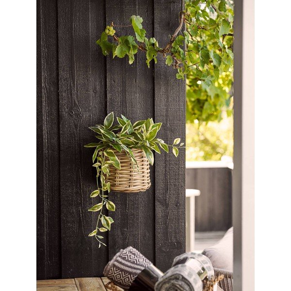 Rotangpalmas piekarināms puķu poda apvalks garšaugiem Keli – House Nordic-image-1