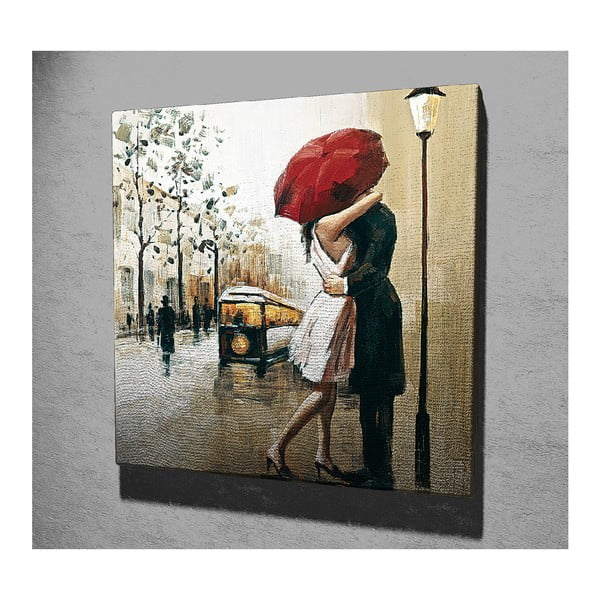 Glezna uz audekla Paris, 45 x 45 cm-image-1