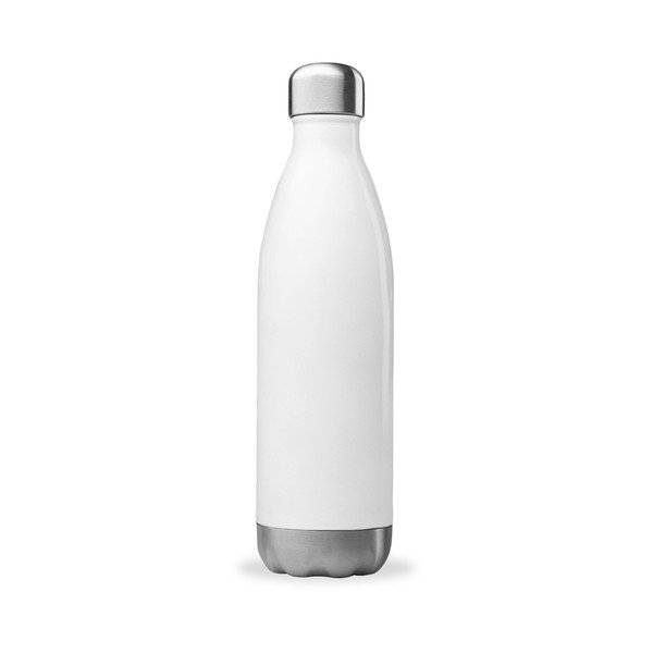 Balta nerūsējošā tērauda ceļojumu pudele 750 ml Originals – Qwetch-image-1