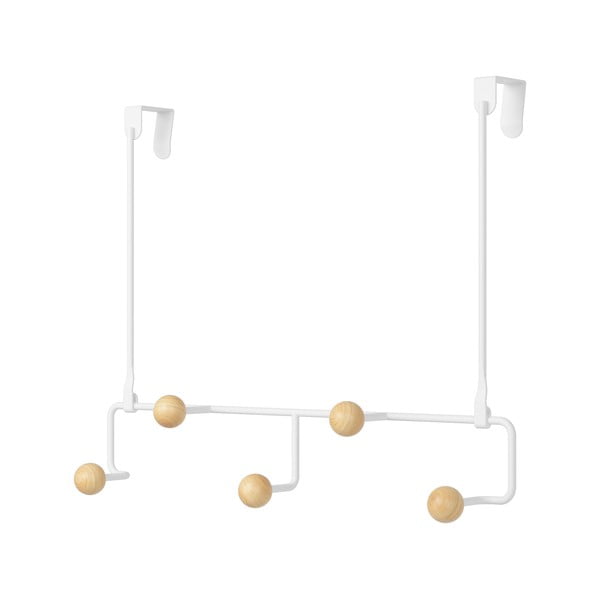 Balts/dabīga toņa metāla durvju pakaramais 39 cm Estique – Umbra-image-3