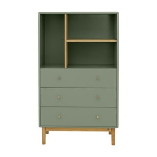 Zaļš grāmatu plaukts 80x134 cm Color Living – Tom Tailor for Tenzo