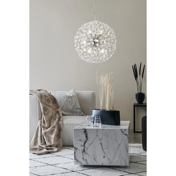 Sudraba krāsas piekaramā lampa ø 50 cm Bolid – Markslöjd-image-1