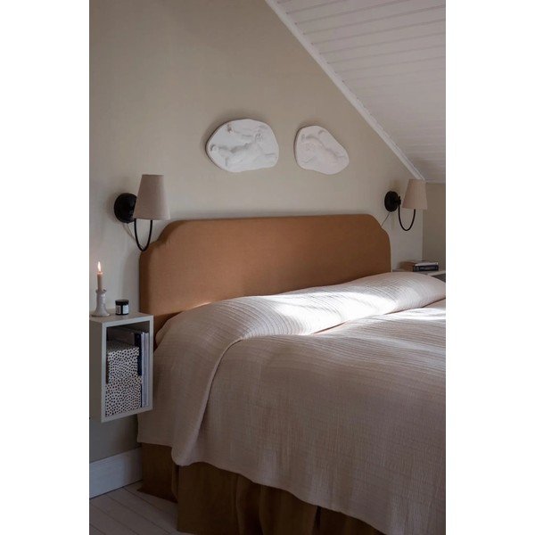 Melna/bēša sienas lampa ar vadu Amar – Markslöjd-image-2