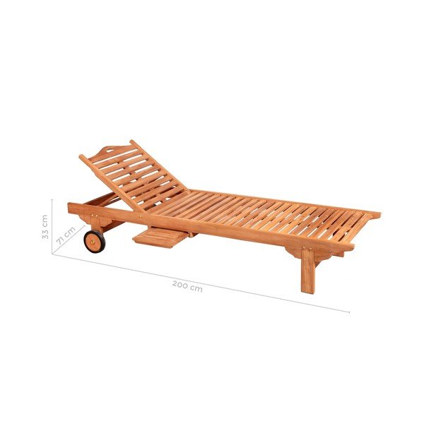Koka dārza atpūtas krēsls Teka – LDK Garden-image-2