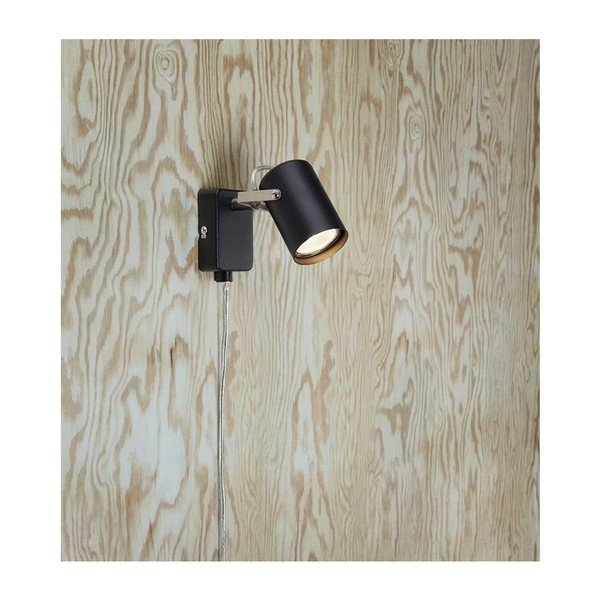 Melna sienas lampa Markslöjd Key-image-1