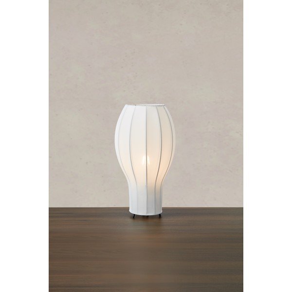 Balta tekstila galda lampa (augstums 36,5 cm) Globo – Markslöjd-image-1