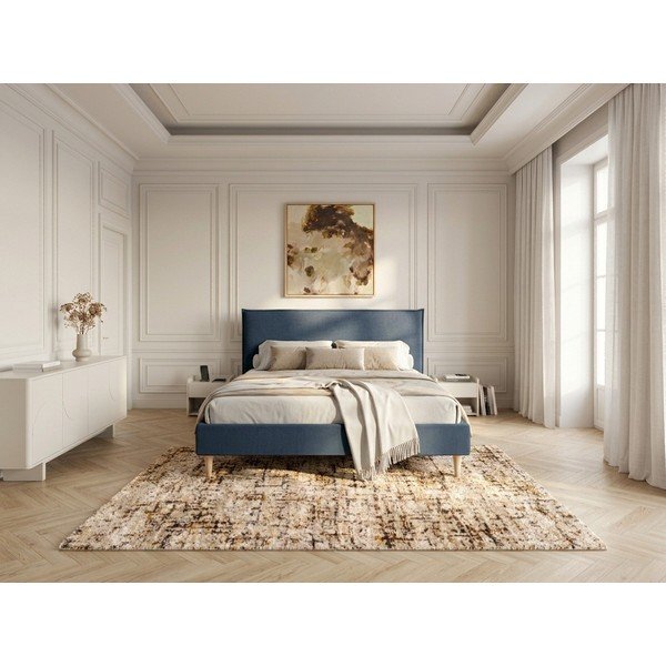 Zila divguļamā gulta Bobochic Paris Sary Light, 180 x 200 cm-image-3