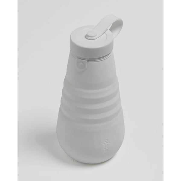 Pelēka salokāma pudele Stojo Bottle Cashmere, 590 ml-image-3