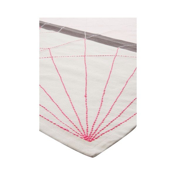 Virtuves dvielis Crane neona rozā, 55x65 cm-image-1