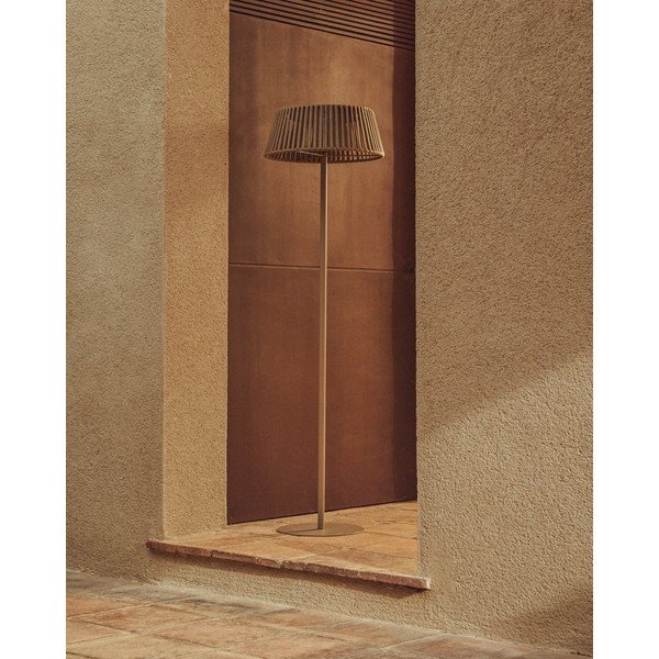 LED pārvietojams/grīdas āra gaismeklis ar saules baterijām (augstums 160 cm) Aldet – Kave Home-image-3