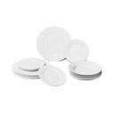 Baltu porcelāna trauku komplekts (12 gab.) Bonami Essentials Imperio