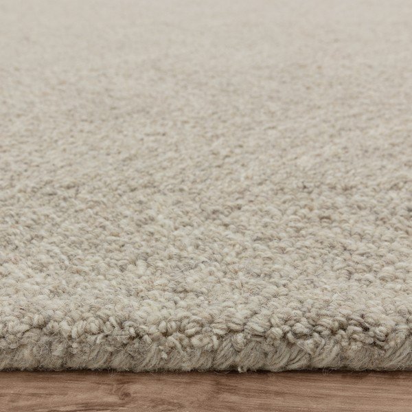 Krēmkrāsas ar rokām darināts paklājs no vilnas maisījuma 120x170 cm Theodore Chevron – Asiatic Carpets-image-4