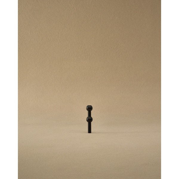 Matēti melna metāla vāze (augstums 10 cm) Nagel – STOFF Nagel-image-3