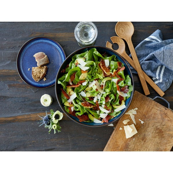 Melna/zila akmensmasas bļoda ø 30 cm Gastro Dark Blue/Black – Bitz-image-1