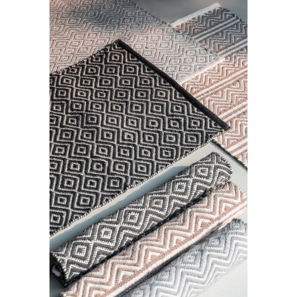 Tumši pelēks vannas istabas paklājs Wenko Turpan, 80x50 cm-image-4