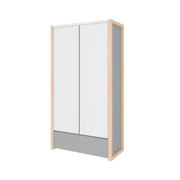 Pelēks drēbju skapis BELLAMY Pinette-image-1