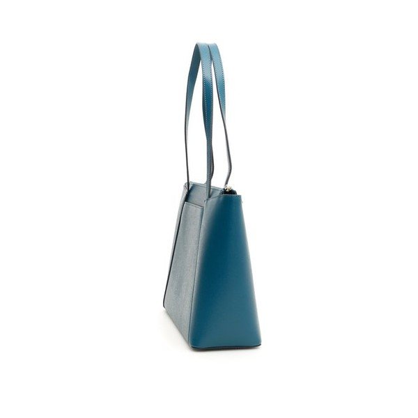 Zili-zaļa ādas rokassomiņa Michael Kors Maddie-image-1