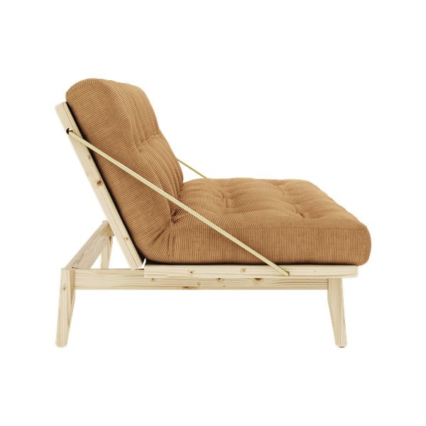 Sinepju dzeltens dīvāns 190 cm Folk – Karup Design-image-4