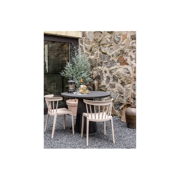 Brūni pelēks dārza galds WOOOD Damon, ø 100-image-3