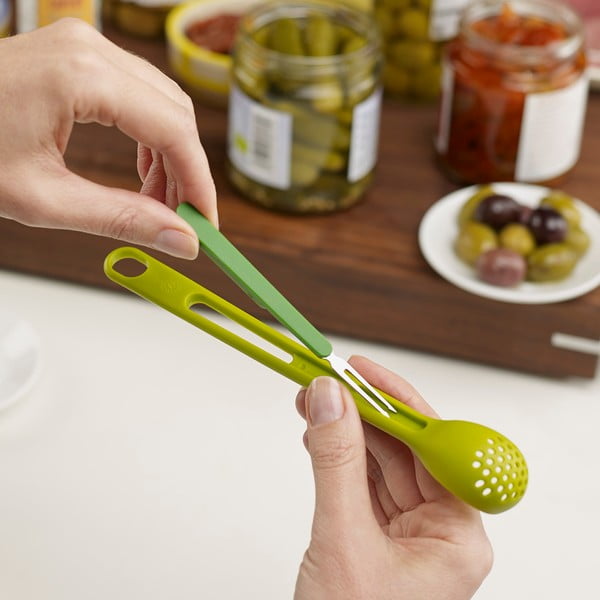 Zaļa karote ar iesmiņu Joseph Joseph Scoop&Pick-image-3