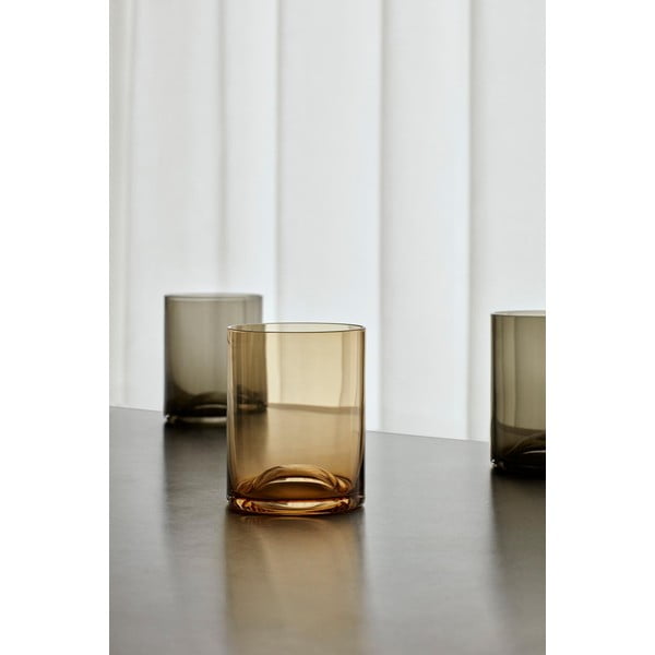 2 melnu glāžu komplekts Blomus Wave, 300 ml-image-2