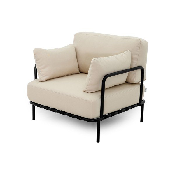 Bēšs polsterēts dārza atpūtas krēsls Salve – Sit Sit-image-3