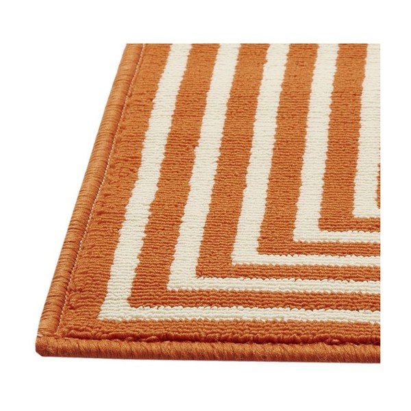 Oranžs āra paklājs Floorita Braid, 160 x 230 cm-image-3