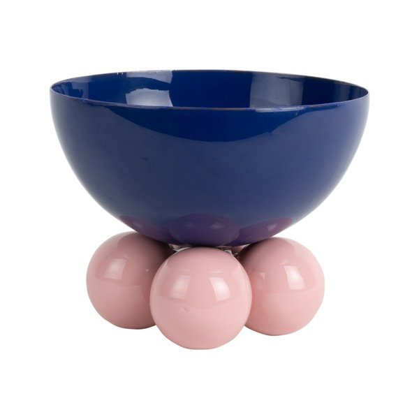 Tumši zila dzelzs bļodiņa Double Funky – PT LIVING-image-4