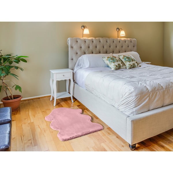 Rozā paklājs Universal Fox Liso, 60 x 90 cm-image-1