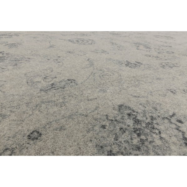 Bēšs vilnas paklājs 133x190 cm Calisia Vintage Flora – Agnella-image-4