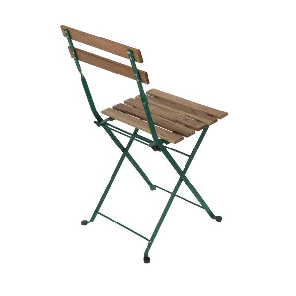 Zaļš/bēšs metāla dārza krēsls - Esschert Design-image-3