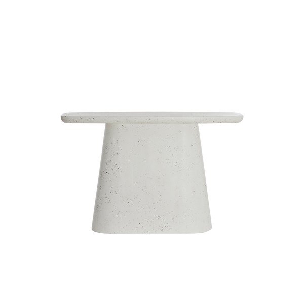 Balts konsoles galds 40x120 cm Hamura – Light & Living-image-3