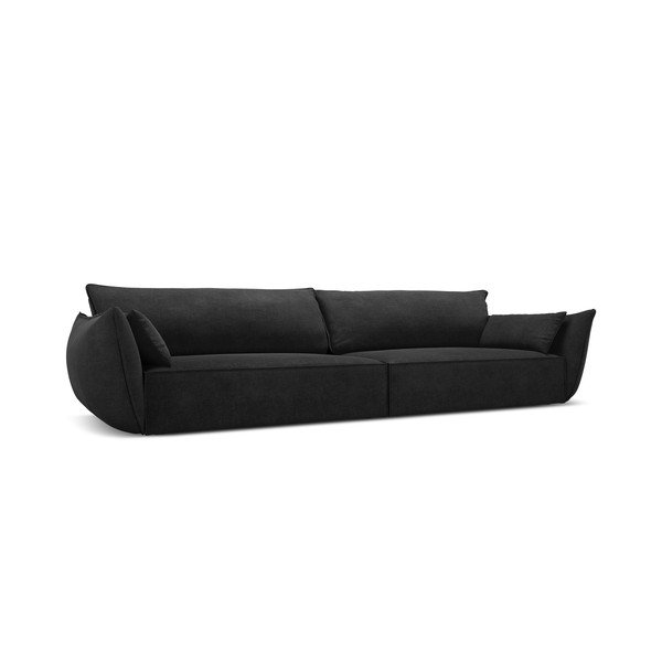 Tumši pelēks dīvāns 248 cm Vanda – Mazzini Sofas-image-2
