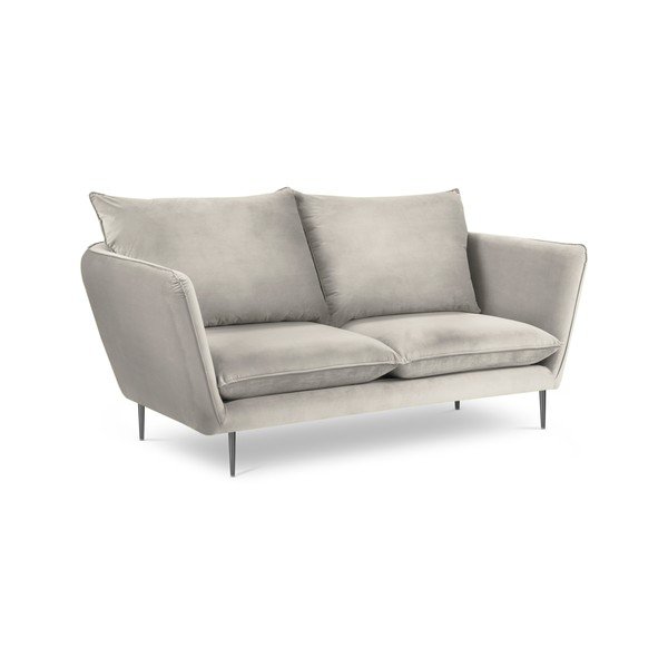 Bēšs samta dīvāns Mazzini Sofas Acacia, garums 175 cm-image-4