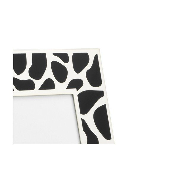 Melnbalts metāla stāvošs/piekarināms foto rāmis 16,5x22 cm Leopard – Zilverstad-image-1