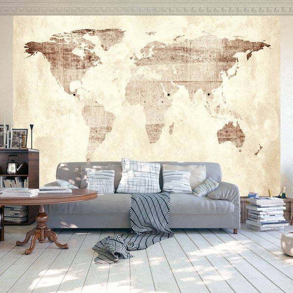 Lielformāta tapetes Artgeist Precious Map, 200 x 140 cm-image-1