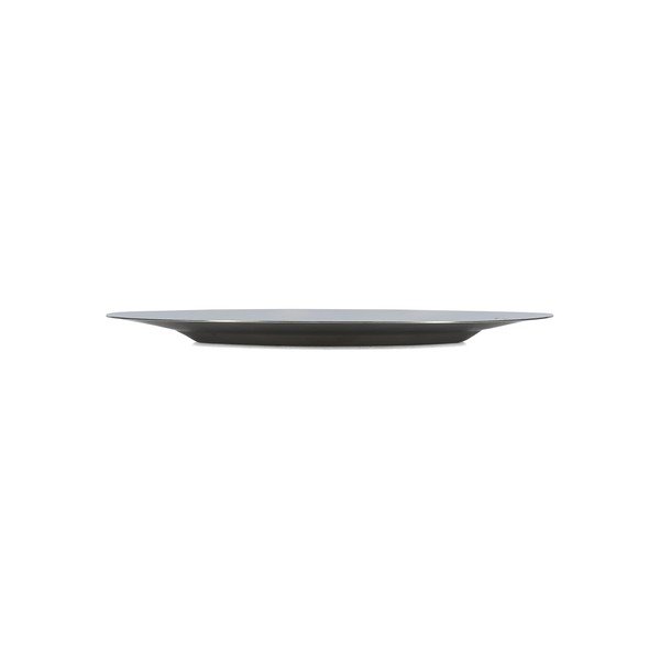 Sudraba krāsas servēšanas nerūsējošā tērauda šķīvis ø 30 cm Oryn – S|P Collection-image-2