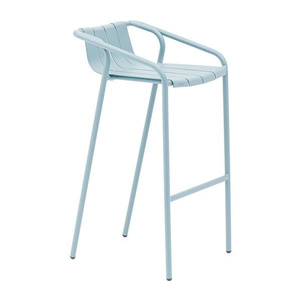 Zili metāla dārza bāra krēsli (2 gab.) Fleole – Ezeis