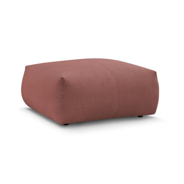 Gaiši rozā velveta kāju soliņš Voltaire – Bobochic Paris-image-3