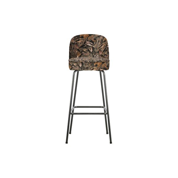Bāra krēsls ar ziedu rakstu BePureHome Vogue Bouquet, augstums 79 cm