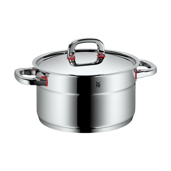 Nerūsējošā tērauda katls ar vāku WMF Cromargan® Premium A III, ⌀ 24 cm