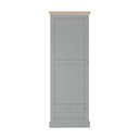 Pelēks drēbju skapis 60x180 cm Binz – Støraa