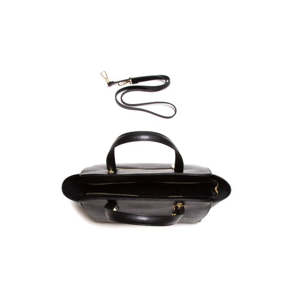 Ādas rokassoma Luisa Vanini 421 Nero-image-3