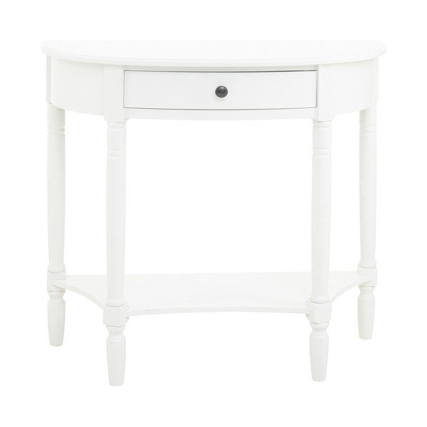 Balts priedes masīvkoka konsoles galds 32x93 cm Heritage – Premier Housewares-image-4