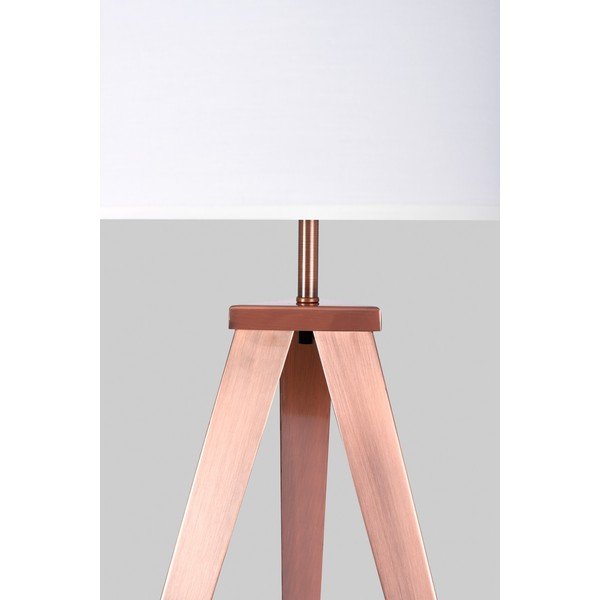 Balta stāvlampa ar vara metāla kājām Bonami Essentials Kiki-image-3